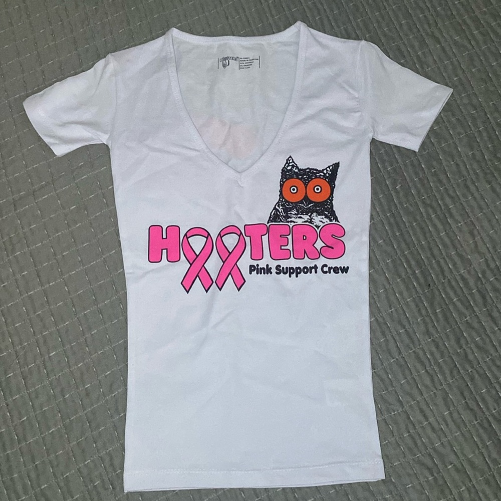 💖Breast Cancer Awareness Hooters Lycra 💖